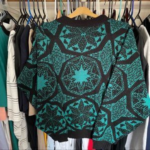Women’s Vintage Burlington Acrylic Sweater